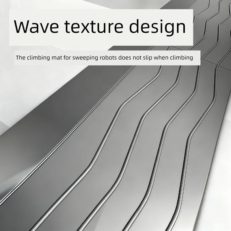 Suitable for Robot Vacuum Cleaners, 4cm5 Climbing Mat for Dji, Xiaomi, Dreame, Roborock, Balcony Slope Mat, Threshold Strip