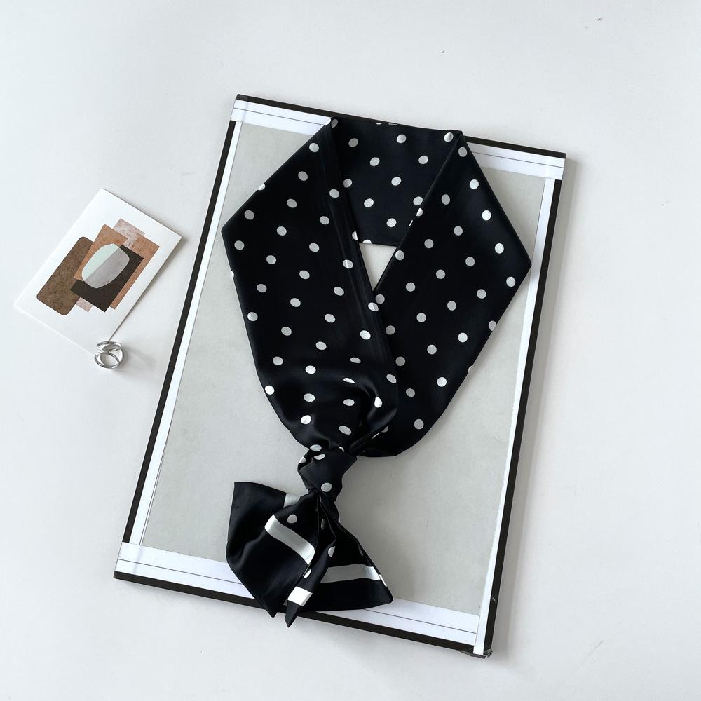 Kleine Und Vielseitige Schals Für Damen Schmale Und Kleine Schals Haargummis Temperamentvolle Bänder Schals Und Schals