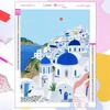 Landscape Diamond Painting Kits Country Town Hot Air Balloon Life Picture Full Diamond Mosaic Embroidery Cross Stitch Home Decor