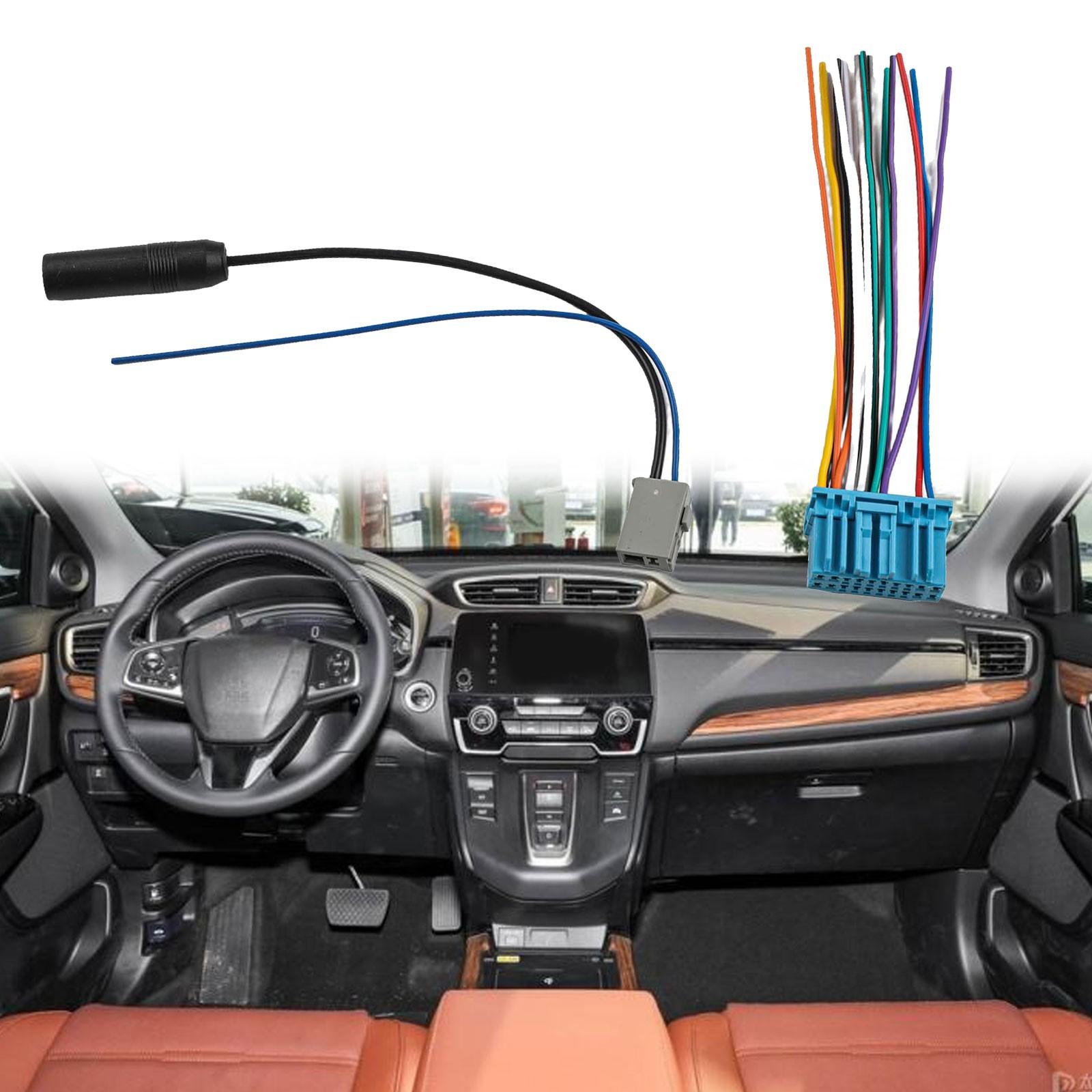 12V Voltage Car Audio Connector Wiring Harness Adapter