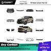 Dry Carbon Fiber Front & Rear Lips Hood Body Kit for Land Rover Range Rover SV Autobiography Long - MSY Model Upgrade