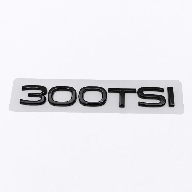 Car Rear Trunk Letters Badge 280TSI 300TSI 330TSI 380TSI Sticker for Golf Lavida Santana Touran Passat B5 Scirocco