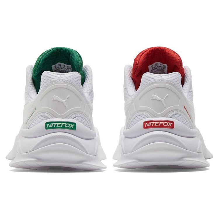 Puma Nitefox MMQ 2.0 Fabric Synthetic Leather Sports Comfortable Versatile Low-Top Lifestyle Casual Shoes Unisex sneaker White 389592-01