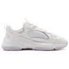 Li-Ning Wing Wind Thick Sole Height Increasing Wear Resistant Shock Absorbing Low Top Casual Shoes Women sneakers White AGCT462-1