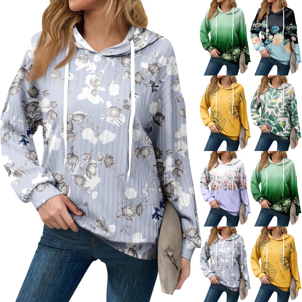 Hoodies For Women Oversized Winter Cute Sweatshirts Pullover Trendy Fall Clothes