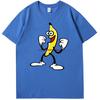 Happy Banana Fashion Graphic T Shirts Summer Tees Tops Cotton New Shirts And Tshirts Unisex Breathable Printing T Shirt
