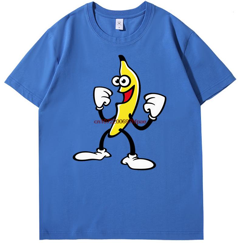 Happy Banana Fashion Graphic T Shirts Summer Tees Tops Cotton New Shirts And Tshirts Unisex Breathable Printing T Shirt