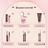 Hivi Cosmetic Gift Set: 9-Piece Makeup Kit with Lipstick, BB Cream, Powder, Mascara, Eyeliner, and Brow Pencil V107A.