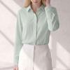 Desire Rose Women Wrinkle Free Hidden Button Blouse