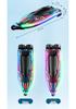Brushless Dual-Motor RC Boat with Colorful Lights: Collision-Proof, Waterproof, Anti-Tangle Design