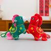 2026 Year of The Horse Doll Decoration Wealth Happiness Lucky Symbol Plush Pendant Chinese New Year Souvenir Business Gift