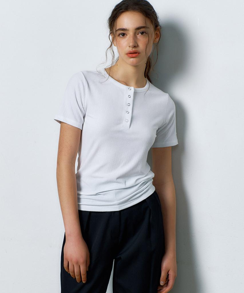 MANAVIS7 Daily Fit T-Shirt [White]
