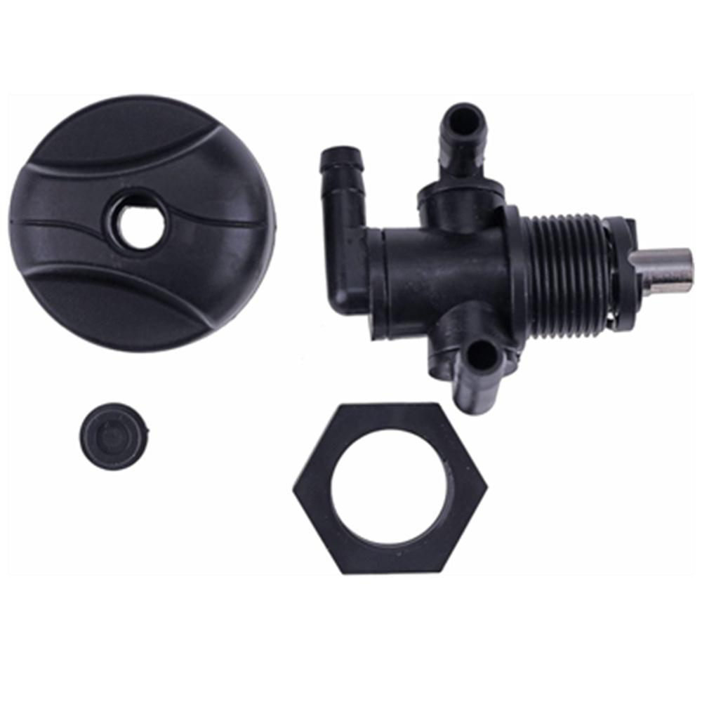 Fuel Valve Petcock 3 Way & Knob Nut For Polaris Magnum Trail Boss Blazer Xplorer