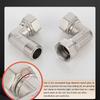 Fiting din alamă pentru țevi BSP de 1/2" Filet interior/exterior Cot Tip Fitinguri pentru țevi de cupru Adaptor apă ulei gaz