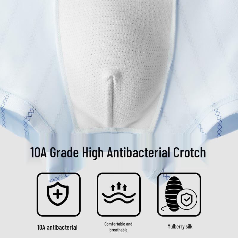 MIIOW Teen Boys' Pure Cotton Boxer Briefs (4-Pack)