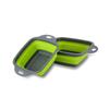 Silicone world Folding Drain Basket Fruit Vegetable Washing Basket Strainer Colander Collapsible Drainer Kitchen Storage Tools