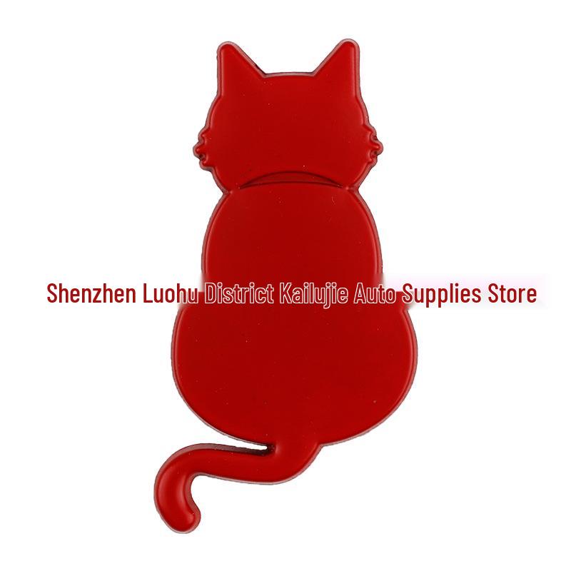 3D Cute Cat Car Sticker - Scratch Cover & Decoration