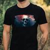 T-Shirt Herren Schädel Portrait Motiv Baumwolle Größe XS bis 5XL