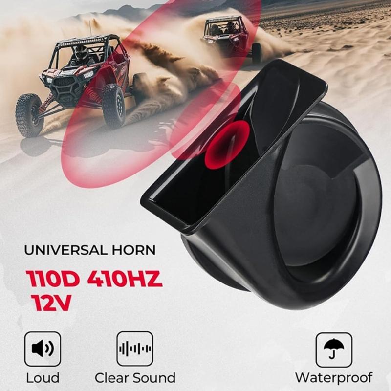 ATVs Turn Signal Kit Featuring High Brightness Lights With Intuitive Rockers Switch Suitable or Improved Driving Safety