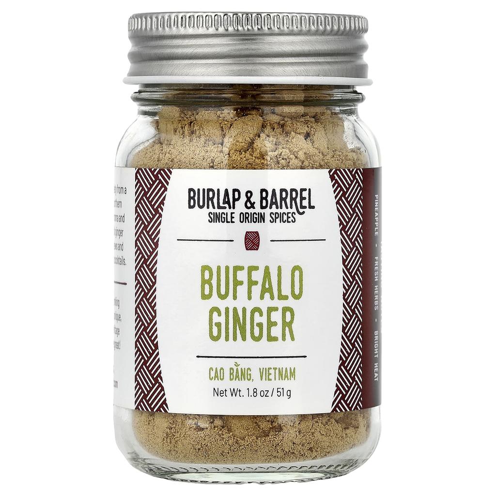 Burlap & Barrel, Buffalo Ginger, 51g (1.8oz)