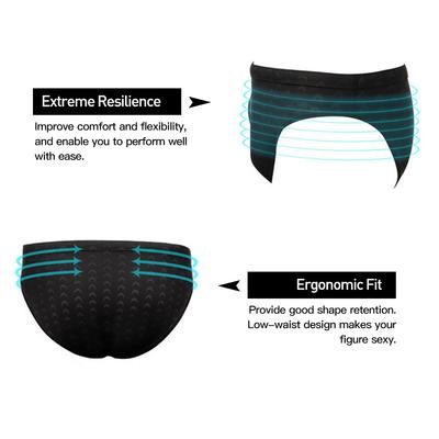 Slip de bain à séchage rapide pour hommes, maillot de bain de Sport, taille basse, pour la plage, la natation et le surf