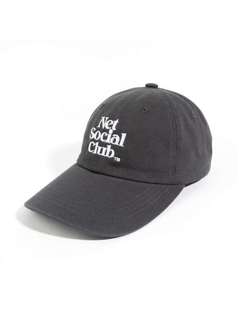 NET SOCIAL CLUB Og Logo Washed Cap (Charcoal)