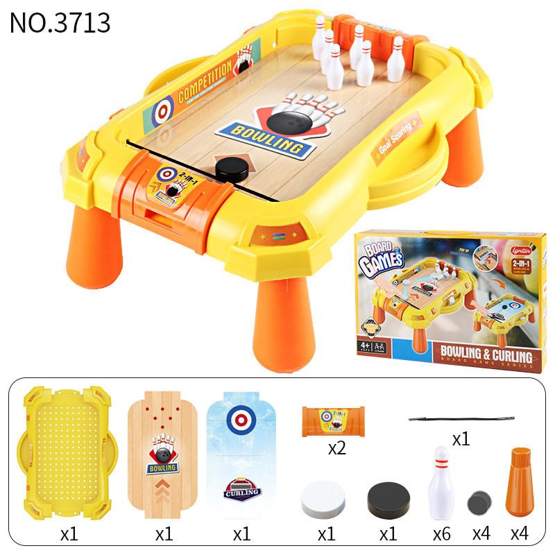 Childrens Sports Table Game With Abs Plastic Material For Dual Basketball And Soccer Fun