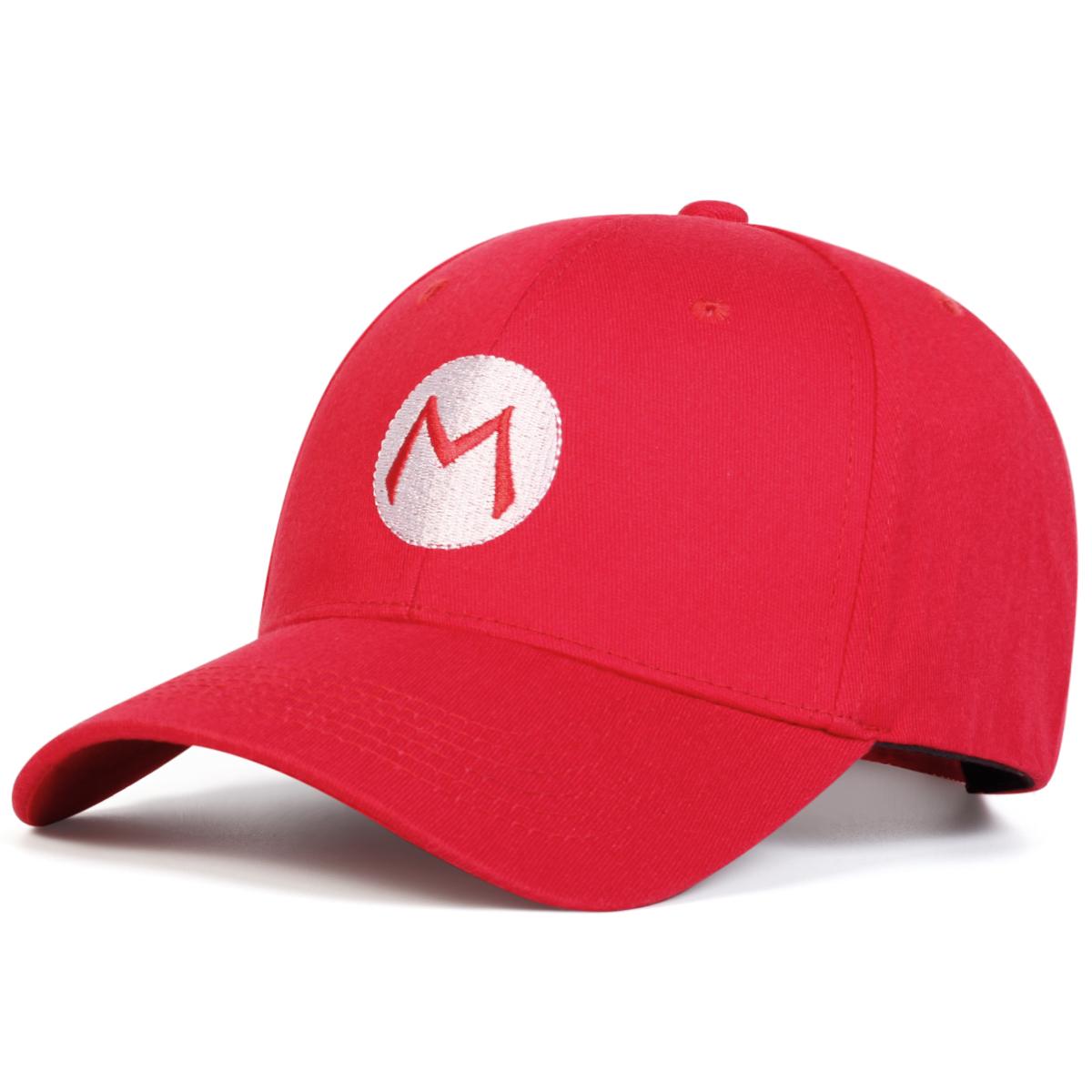 

Бейсболка с вышитыми буквами для пары, повседневная хлопковая шляпа для активного отдыха, модные спортивные кепки для гольфа, кепки для дальнобойщиков красный