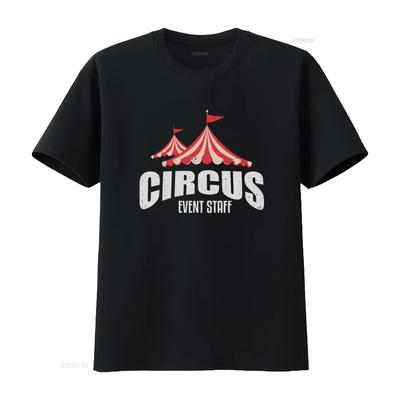 Circus T Shirt Birthday Party Event Staff Tent Themed Carnival Vintage Washed Soft Stretched Casual Stylish Slightly Graphic