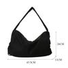 Fashion Canvas Shoulder Bags Solid Color Large Capacity Messenger Bag Totes Bag Women Female