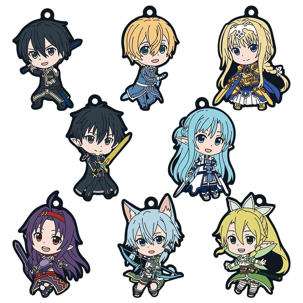 Sword Art Online Rubber Strap Collection vol.1 (BOX)