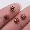Small Bead Cap Spacer End Caps Antique Bronze Zinc Alloy Jewelry Making Craft Part As DIY Bead Cap