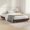 Vidaxl Bed Without Mattress, Brown Oak, 90X200 Cm