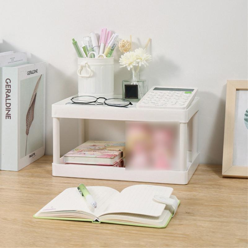 Desktop Bookshelf Simple Corner Shelf Desk Storage Rack Home Kitchen Bathroom Multi-functional Finishing Rack
