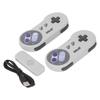 Pair of Wireless Game Console Memory Card Slot Plug and Play Ergonomic Retro Video Game Stick for
