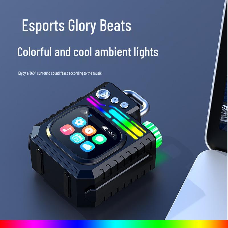 Bluetooth Speaker with Touchscreen, HIFI Stereo, Lyric Display, Alarm Clock & Call Function