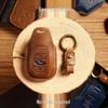 Genuine Leather Subaru Key Case for Forester, XV, Outback, Legacy, and BRZ