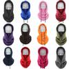 Men Women Winter Balaclava Warm Soft Fleece Drawstring Neck Gaiter Cycling Hiking Running Outdoors Hat