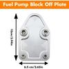 Fuel Pump Off Plate Gasket With Bolts ARP 130-1602 Compatible With 1955-2002 SBC 262 265 267 283 302 305 307 327 350 400 V8 Engines