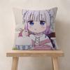Anime Miss Kobayashis Dragon Maid Pillow Cushion Cover Pillowcase Living Room Sofa Home Decor Customized
