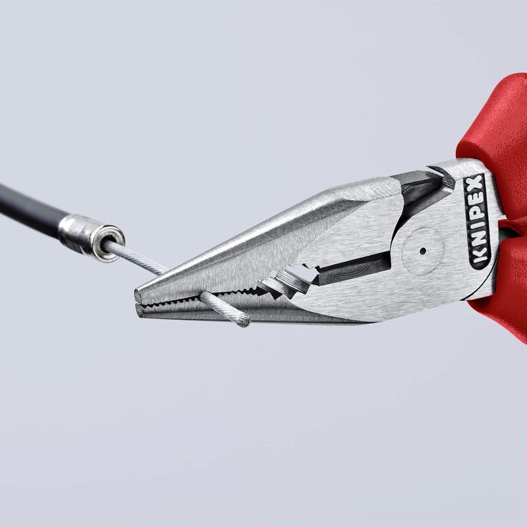 KNIPEX Needle Nose Pliers 145mm Comfort Handle 0822145
