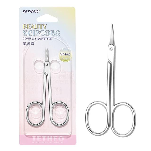 Charyeina - Stainless Steel Makeup Scissors Silver