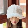 Autumn and Winter New Warm Baseball Cap Women's Soft Fufu Thickened Velvet Cap Winter Cute Face