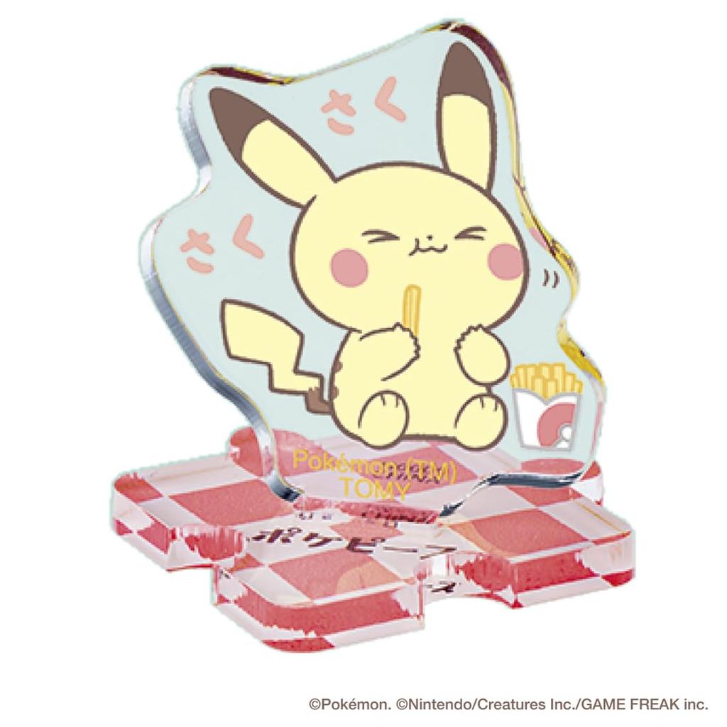 TAKARA TOMY Pokemon PokePiece Small Connecting Acrylic Stand Box -Diner-