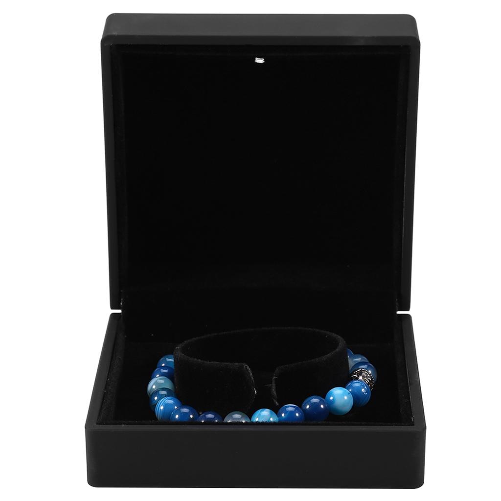 LED Lighted Bracelet & Bangle Wedding Jewelry Display Case Gift Storage Box (Bracelet Box)