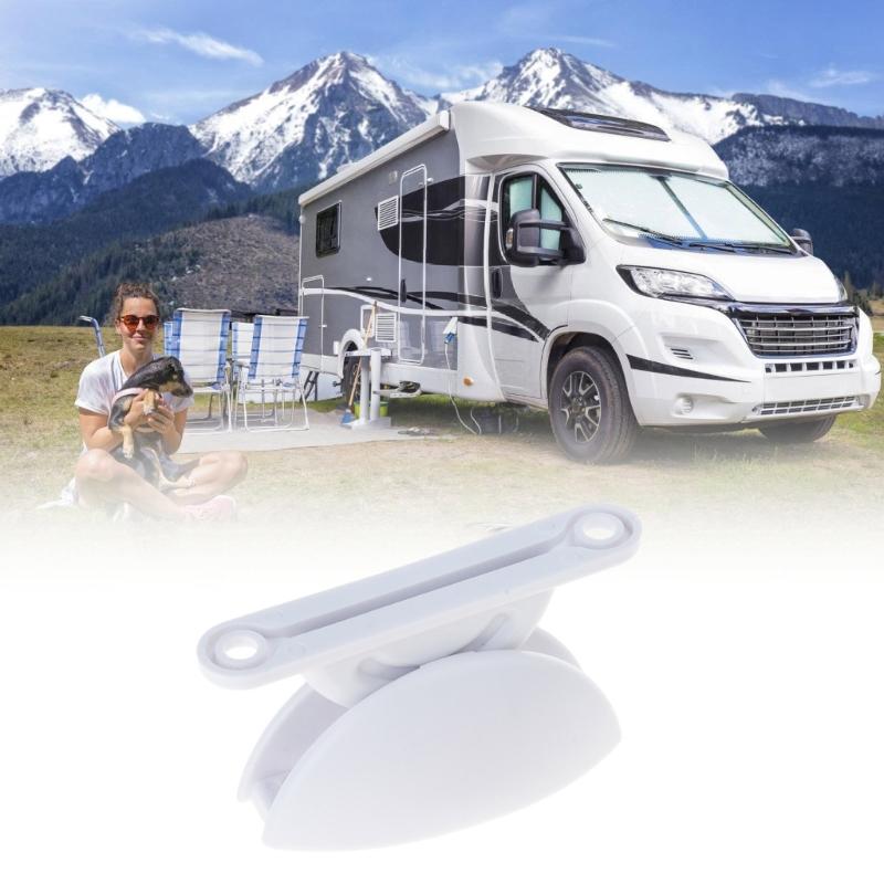 Car Baggage Door Catcher Compartment Clips Plastic Door Catcher Latches Holder Cargo Trailer Motorhome Door Stoppers