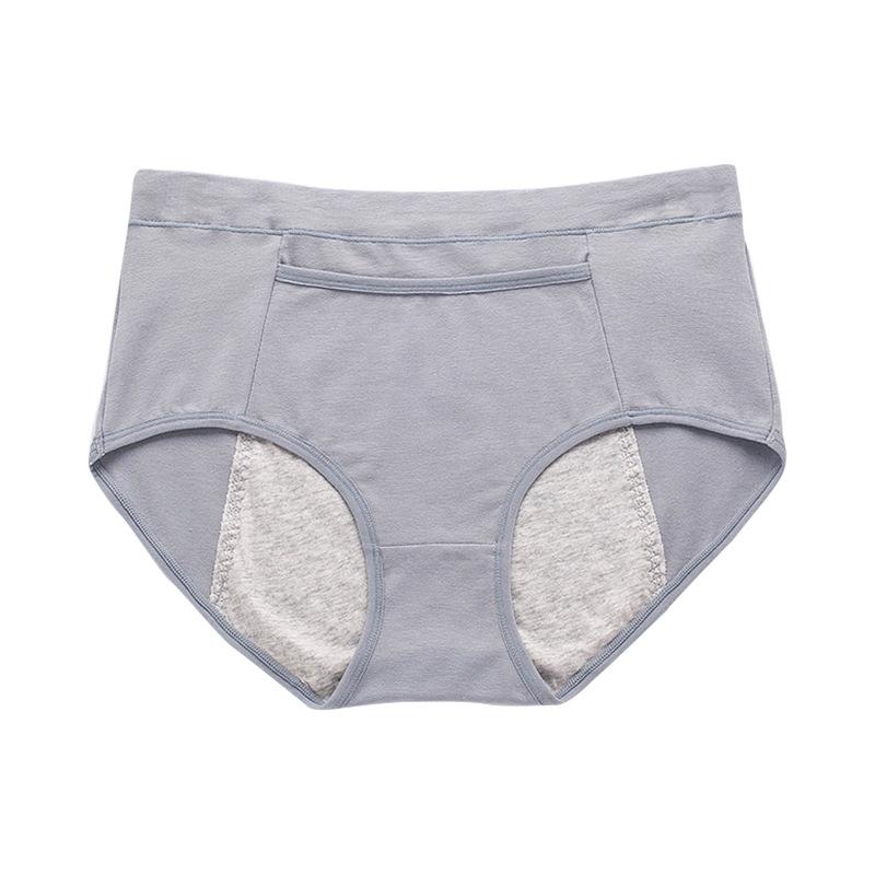Menstrual Underwear: Leak-Proof High Waist, Pure Cotton Crotch, Big Size Sanitary Pants.