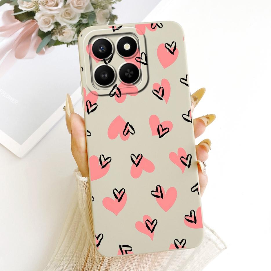 Etui For Honor 400 Smart 5G LGN-NX1 Urocze Śmieszne Kreskówkowe Pokrowiec Odporne na Wstrząsy Etui na Telefon Dla Honor X7d 4G HonorX7d 5G Miękkie Pokrowce Torby