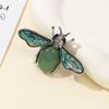 Fashion Brooch Pin With Shell And Stone For Elegant Clothing Accessory Gift