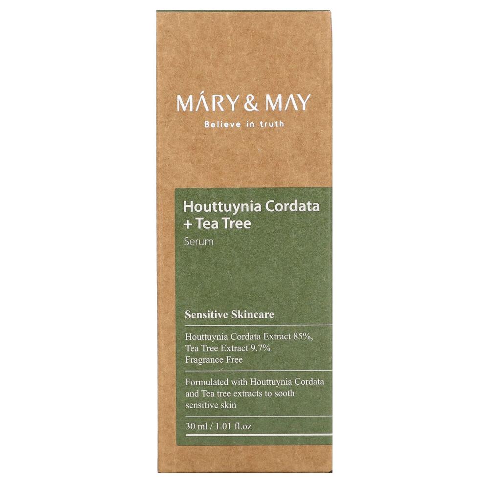 Mary & May, Houttuynia Cordata + Teebaum Serum, 1,01 fl oz (30 ml)